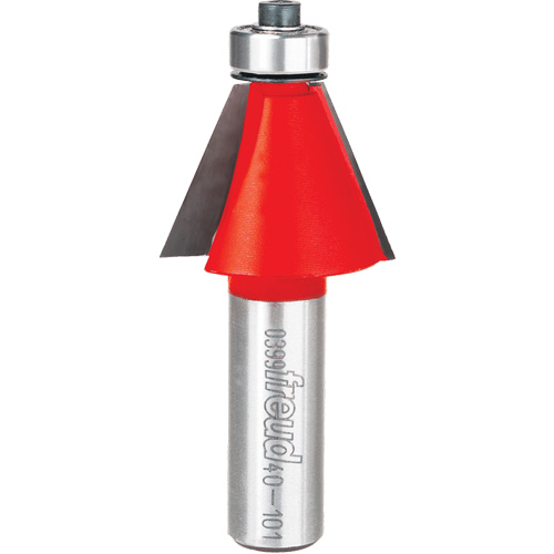 Router Bit - Chamfer Bit, 1-1/4" Dia., 1/2" Shank MAS Chibougamau