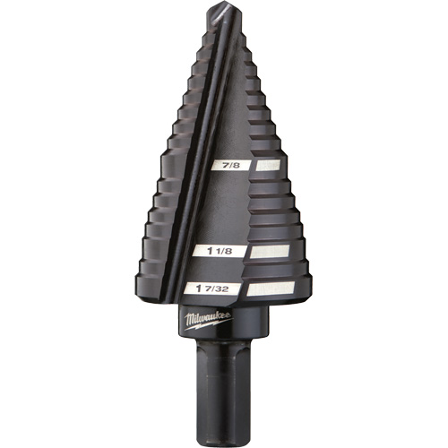 Foret &eacute;tag&eacute; no 11, 7/8" - 1-7/32", Acier rapide MAS Chibougamau