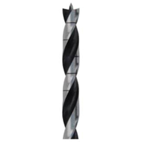 Brad Point Wood Bit, 1/2", 6" Length, 3/8" Shank MAS Chibougamau