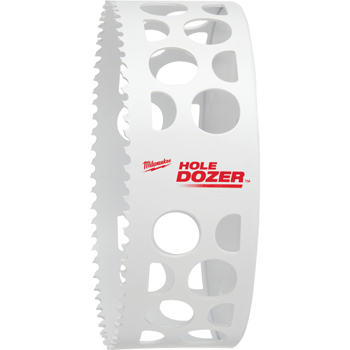 Hole Dozer Hole Saw, 5", 1-5/8" Depth of Cut, Bi-Metal MAS Chibougamau