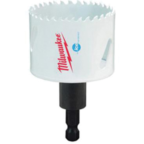 Hole Dozer Hole Saw with Arbor, 2-1/8", 1-5/8" Depth of Cut, Bi-Metal MAS Chibougamau
