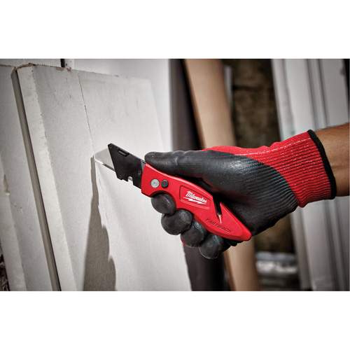 Couteau utilitaire rabattable Fastback, 2" lame, lame en Acier au carbone, poign&eacute;e en M&eacute;tal MAS Chibougamau