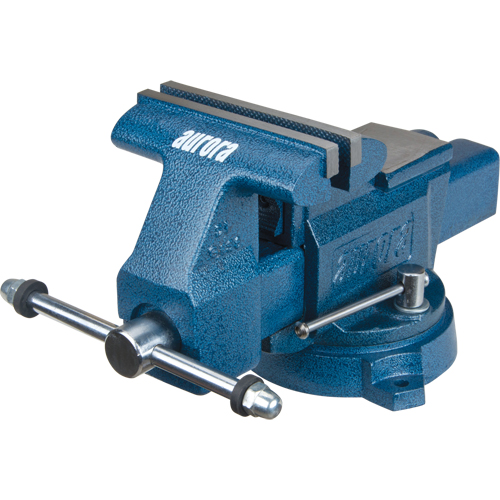 Utility Workshop Vise, 6" Jaw Width, 3-4/10" Throat Depth MAS Chibougamau