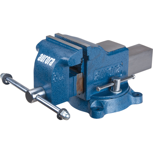 Heavy-Duty Bench Vise, 4" Jaw Width MAS Chibougamau