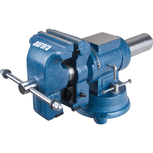 Multi-Purpose Bench Vise, 5" Jaw Width, 3-1/10" Throat Depth MAS Chibougamau