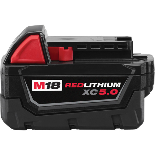 M18 Redlithium XC5.0 Extended Capacity Battery Pack, Lithium-Ion, 18 V, 5 A MAS Chibougamau