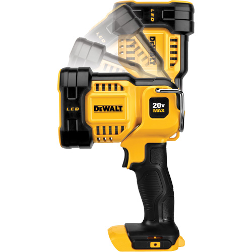 Projecteur &agrave; del pour chantier, DEL, 1000 Lumens, Piles Rechargeable MAS Chibougamau