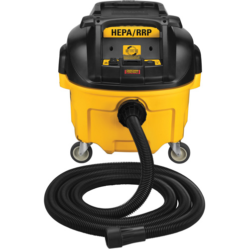Heavy-Duty HEPA Wet-Dry Dust Extractor Vacuum, 20" x 19" x 20" MAS Chibougamau