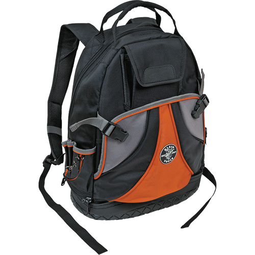 Organiseur de sac &agrave; dos d'&eacute;lectricien Tradesman Pro, 14" lo x 7" la, Noir, Balistique MAS Chibougamau