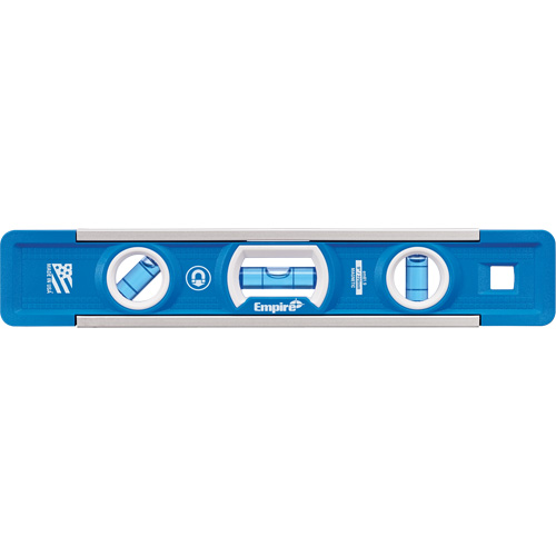 Niveau torpille True Blue, 9" lo, Aluminium, 3 fioles, Magn&eacute;tique MAS Chibougamau