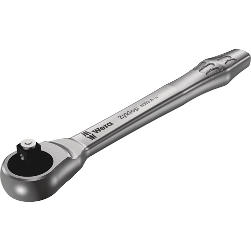 Zyklop Metal Ratchet 1/4 Push Through , 1/4" Drive, Plain Handle MAS Chibougamau