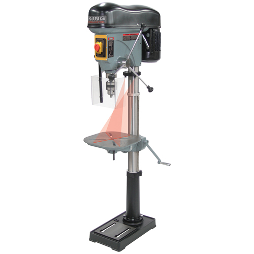 Perceuse &agrave; colonne, 17", Mandrin 3/4", 2750 tr/min MAS Chibougamau