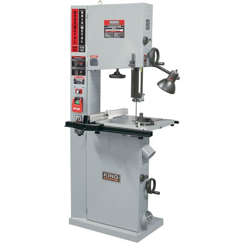 Variable Speed Bandsaw, Vertical, 220 V MAS Chibougamau