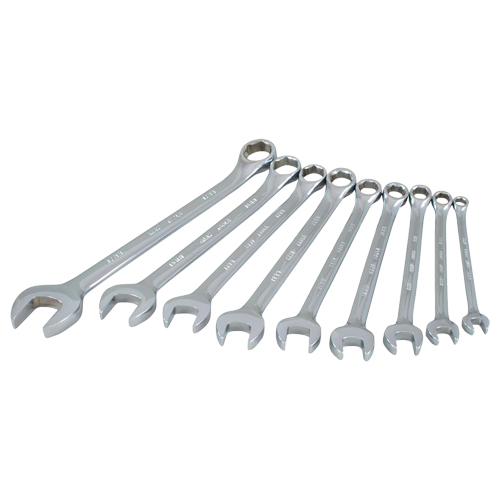 Wrench Set, Combination, 9 Pieces, Metric MAS Chibougamau