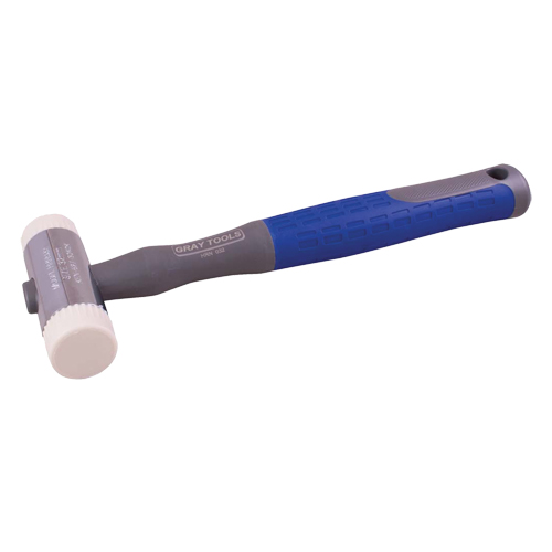 Hammer with Nylon Tips, 12 oz. Head Weight, 11-1/2" L MAS Chibougamau