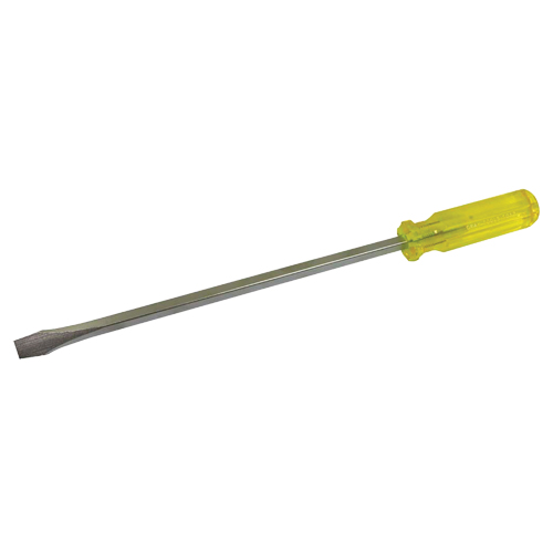 Slotted Screwdriver, 1/2", 16-3/4" L, Plastic Handle MAS Chibougamau