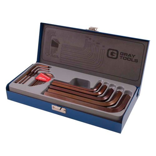 Hex Key Set, 15 Pcs., Imperial MAS Chibougamau
