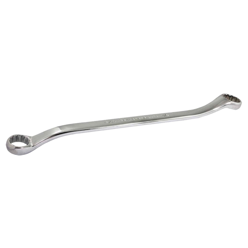 Box Wrench, 12 Point, 13/16" x 7/8", 15° Offset, Chrome Finish MAS Chibougamau