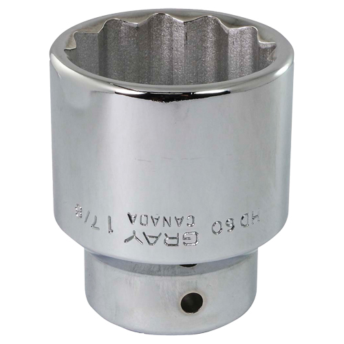 Douille, 7/8", Prise 3/4", 12 pans MAS Chibougamau