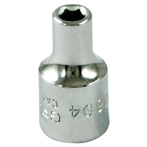 Socket, 4 mm, 1/4" Drive, 6 Points MAS Chibougamau