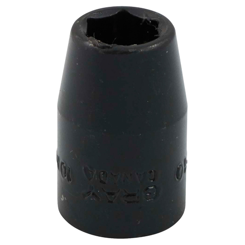 Douille, Chocs, 10 mm, Prise 3/8", 6 pans MAS Chibougamau