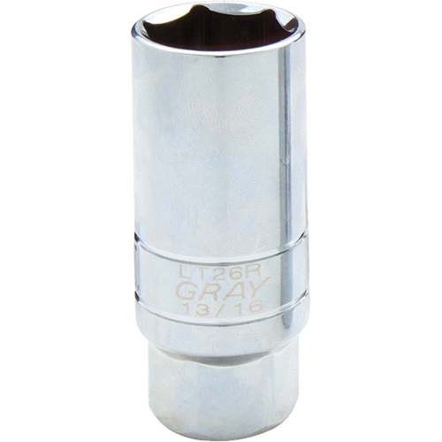 Douille de bougie, Prise 3/8", Douille 13/16", lo 1-1/10" MAS Chibougamau