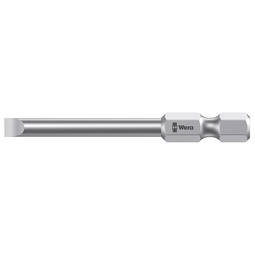 Power Screwdriver Bit, Slot, 3 mm Tip, 1/4" Drive Size, 2-3/4" Length MAS Chibougamau