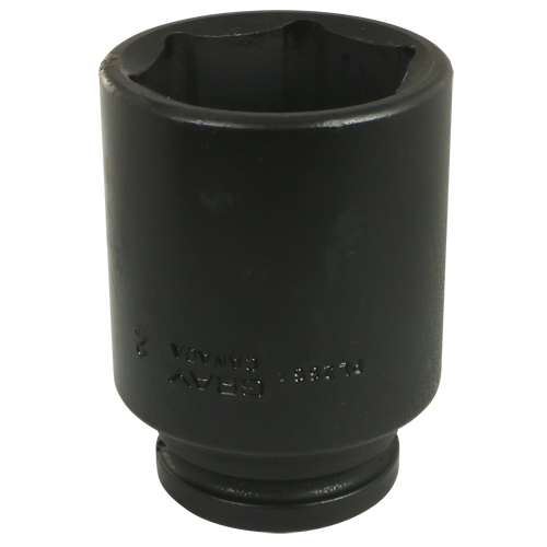 Socket, Impact, 2-1/16", 3/4" Drive, 6 Points, Deep MAS Chibougamau