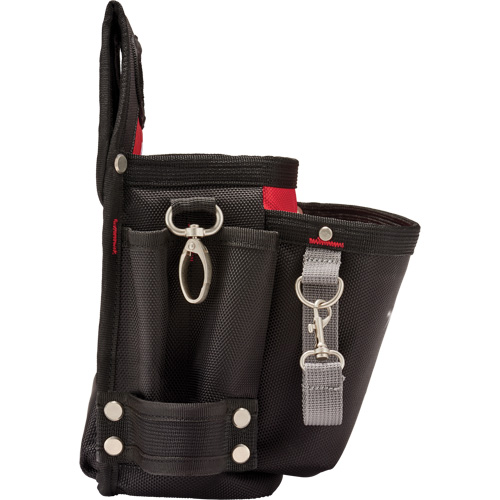 Poche de travail pour &eacute;lectricien, Nylon, 15 pochettes, Noir MAS Chibougamau