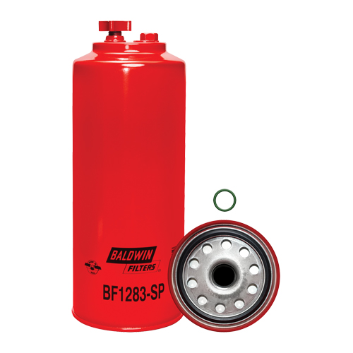 BF1283-SP Filtre &agrave; carburant s&eacute;parateur d'eau &agrave; visser avec orifice pour capteur & drain MAS Chibougamau