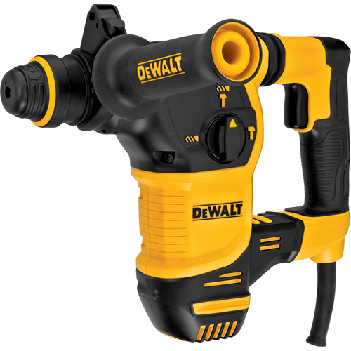 Marteau rotatif SDS Plus en forme de L, 3/16" - 7/8", 8,5 A, 0-5200 coups/min Coups/min, 0-1150 tr/min Tr/min, 2,58 lb-pi MAS Chibougamau
