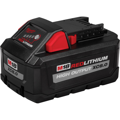 M18 Redlithium High Output XC8.0 Battery Pack, Lithium-Ion, 18 V, 8.0 Ah MAS Chibougamau