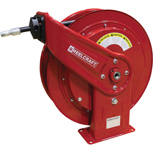 HD70000 Mobile Base Hose Reel, Oils, 3/8" x 75', Single Hose, 2600 PSI MAS Chibougamau