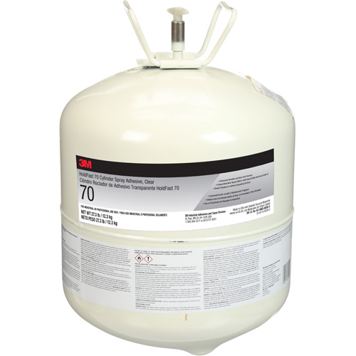 Scotch-Weld HoldFast 70 Spray Adhesive, Clear, Canister MAS Chibougamau