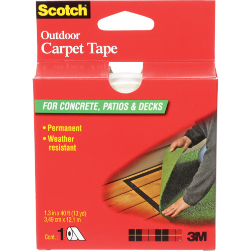 Scotch&reg; Outdoor Carpet Tape, 35 mm (1-2/5") W x 12.2 m (40') L MAS Chibougamau