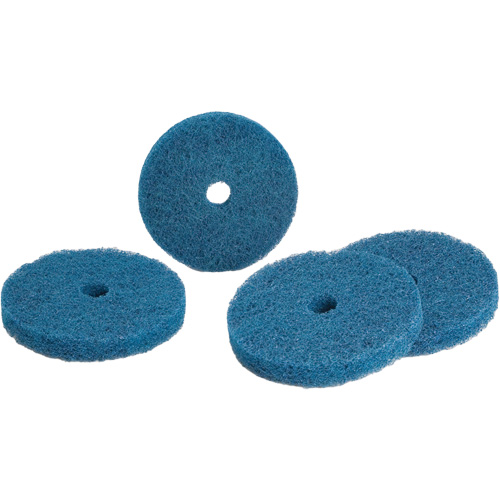 Disque abrasif de polissage HS-F Buff and Blend Standard Abrasives, 4" dia., Grain Moyen, Oxyde d'aluminium MAS Chibougamau