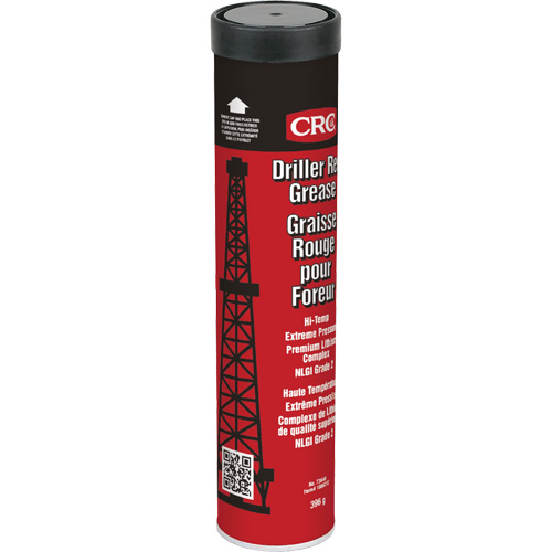Driller Red Grease Extreme Pressure Lithium Complex Grease, Cartridge MAS Chibougamau