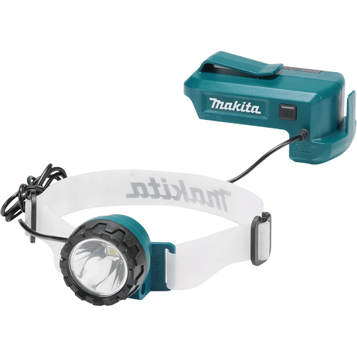 Lampe frontale sans fil LXT 18 V, DEL, 100 lumens, 33 hres de fonctionnement, piles Rechargeable MAS Chibougamau