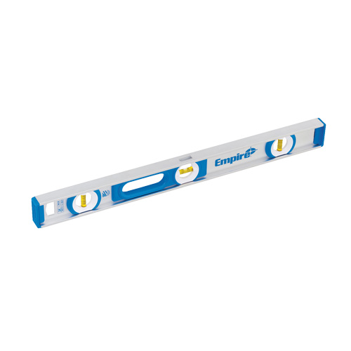 Level, I-Beam, 24" L, Aluminum, 3, Non-Magnetic MAS Chibougamau