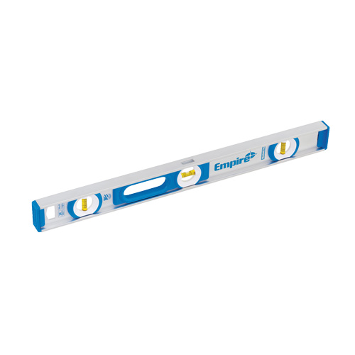 Level, I-Beam, 24" L, Aluminum, 3, Magnetic MAS Chibougamau