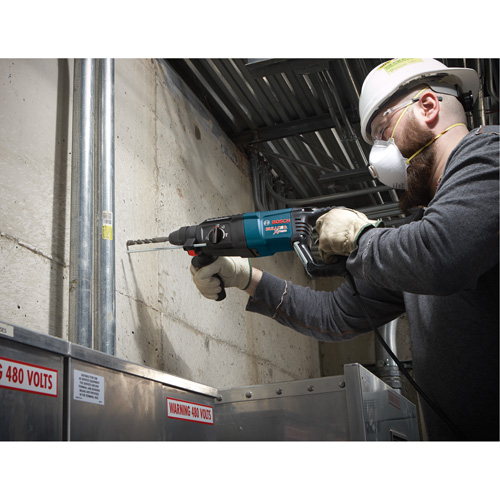 Marteau rotatif SDS-Plus Bulldog Xtreme, 3/16" - 5/8", 8 A, 0-5800 Coups/min, 0-1300 Tr/min, 2,0 lb-pi MAS Chibougamau