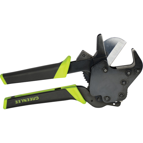 Quick-Release Ratcheting PVC Cutter, 1-5/8" Capacity MAS Chibougamau