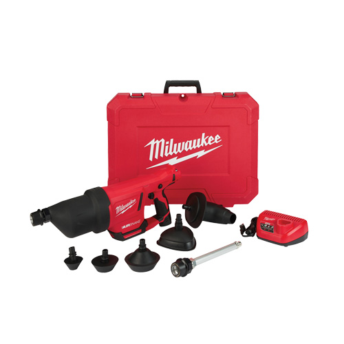 M12 Airsnake Drain Cleaning Air Gun Kit, Electric MAS Chibougamau
