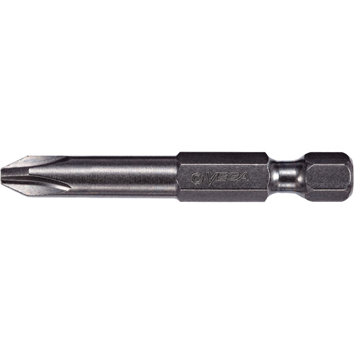 Embout pour outil &eacute;lectrique, Phillips, Embout #2, Prise 1/4", Longueur 2-3/4" MAS Chibougamau