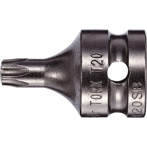 Socket Bit, Torx&reg; Tamper, 8 x 3/4" L, 1/4" Drive MAS Chibougamau