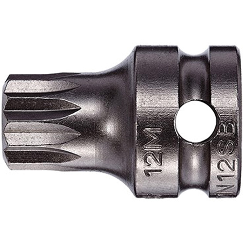 Socket Bit, Triple Square, 5 x 1" L, 3/8" Drive MAS Chibougamau