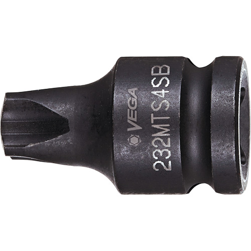 Embout &agrave; ins&eacute;rer, Mortorq Super, 4 x 1-1/4" lo, Prise 3/8" MAS Chibougamau