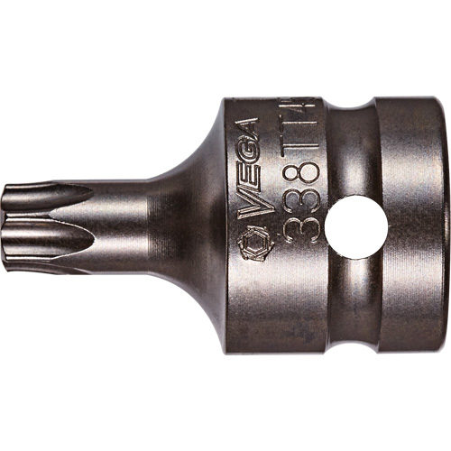 Socket Bit, Torx&reg; Tamper, 30 x 1-1/2" L, 1/2" Drive MAS Chibougamau