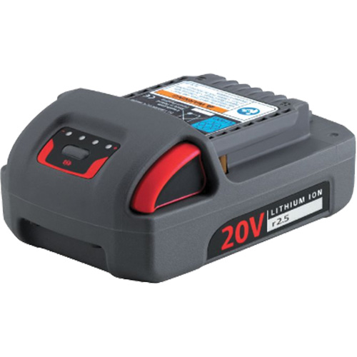IQV20 Series Battery, Lithium-Ion, 20 V, 2.5 Ah MAS Chibougamau