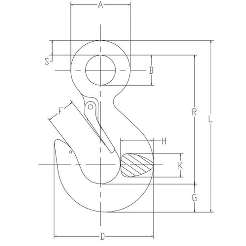 Hoist Hook MAS Chibougamau